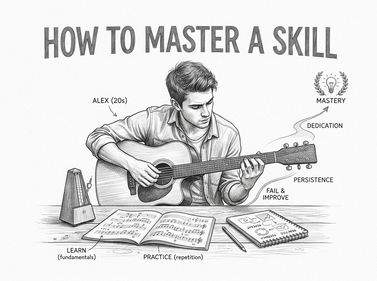 How to Master a Skill When It Feels Impossible